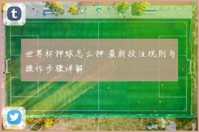 世界杯押球怎么押 最新投注规则与操作步骤详解