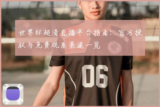 世界杯超清直播平台指南：官方授权与免费观看渠道一览